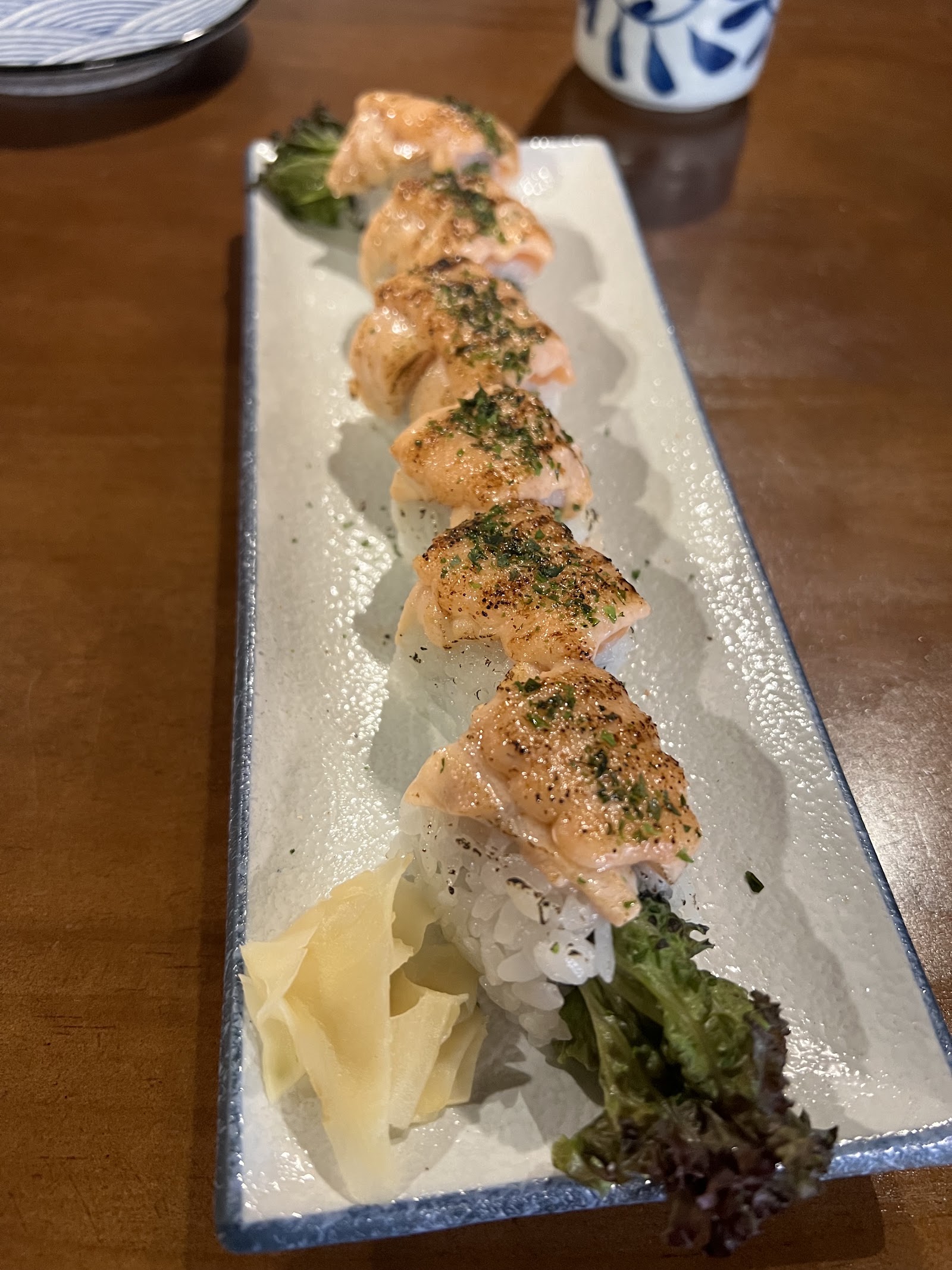 ABURI SALMON MENTAI あぶりサーモンメンたい