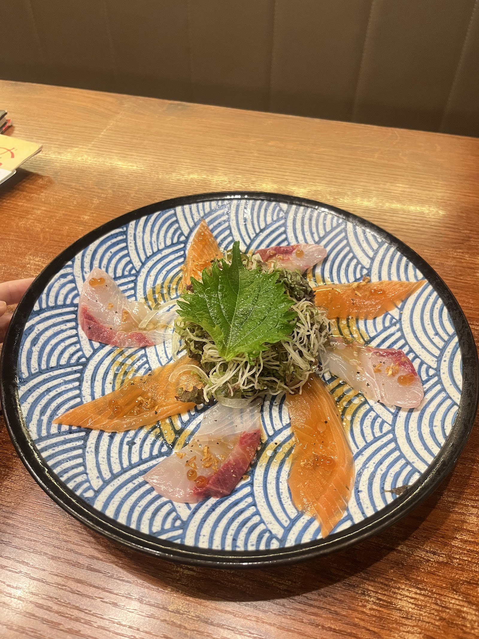 Ryoshi Carpaccio Salmon & Amberjack Carpaccio